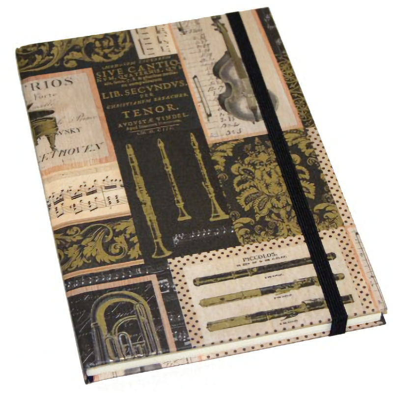 Brown Instruments Design A5 Notebook