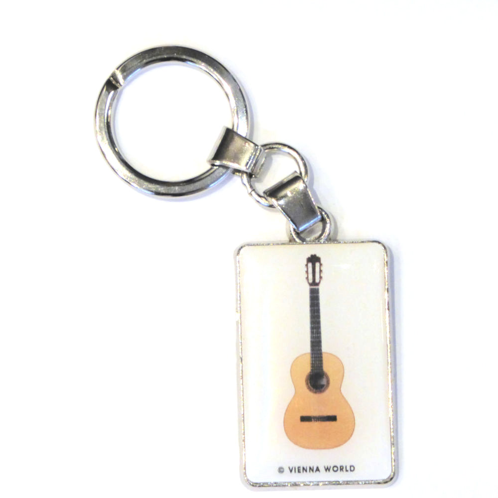 Guitar Keyring Metal – Ted Musician